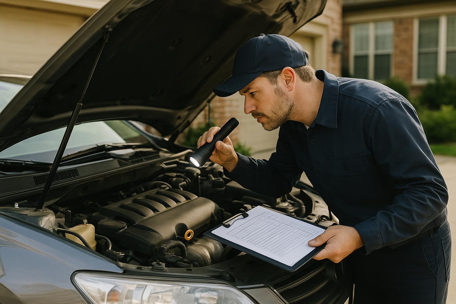 Pre-purchase used car inspection